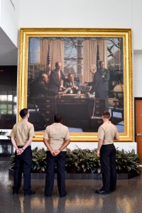 George Bush Presidental Library tour 150903-N-IR859-209