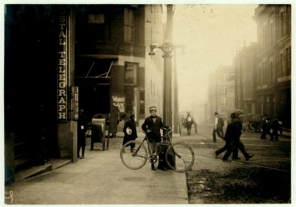 George Christopher, Postal Tel. -7, 14 years old. Been at it over 3 years. Does not work nights. LOC cph.3c26170