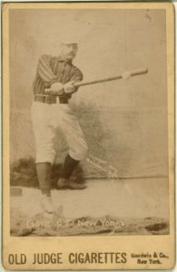 George Gore, New York Giants, baseball card portrait LCCN2007683752