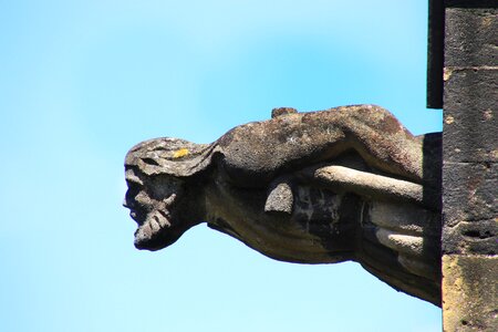 Sculpture stone gothic photo