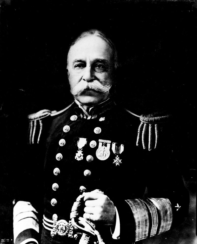 George Dewey as an Admiral in the United States Navy, 1899 - NH 124