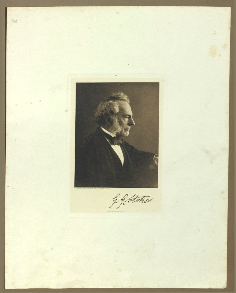 George Gabriel Stokes, ante 1903 - Accademia delle Scienze di Torino 0155