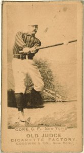 George Gore, New York Giants, baseball card portrait LCCN2007686593