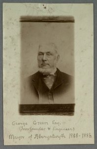 George Green Esq. (Ironfounder & engineer) Mayor of Aberystwyth 1885-1886 (5292085)