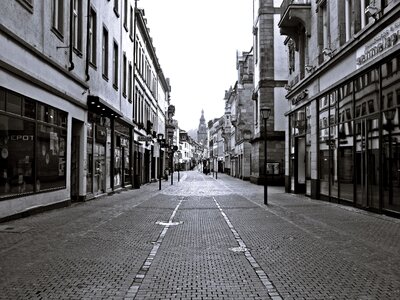 Biel the old town architecture photo