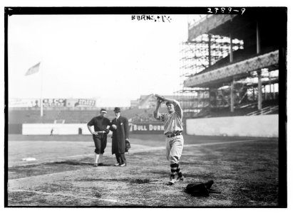 George J. Burns, New York, NL (baseball) at the 1911 World Series LCCN2014690311