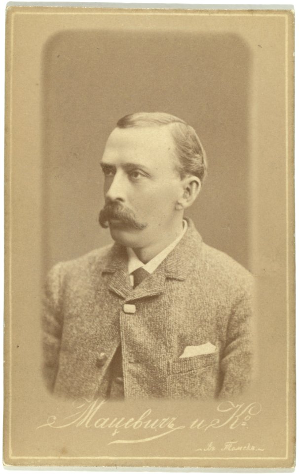 George Kennan, head-and-shoulders portrait, facing left LCCN99615527
