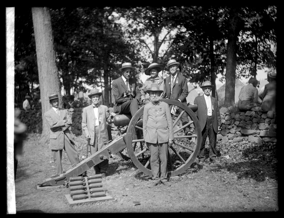 G.A.R. reunion, Gettysburg, (Pennsylvania) LCCN2016826124