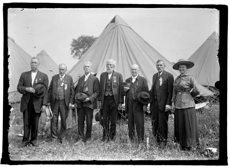 G.A.R. Veterans, Gettysburg, Pa., 1913 LCCN2016851255
