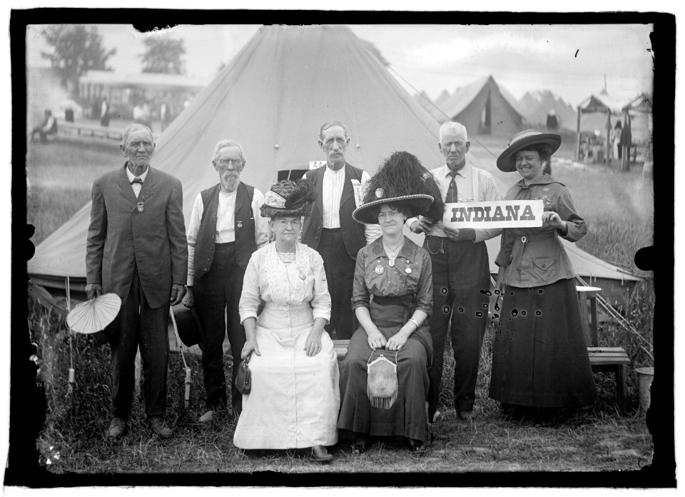 G.A.R. Veterans, Gettysburg, Pa., 1913 LCCN2016851251