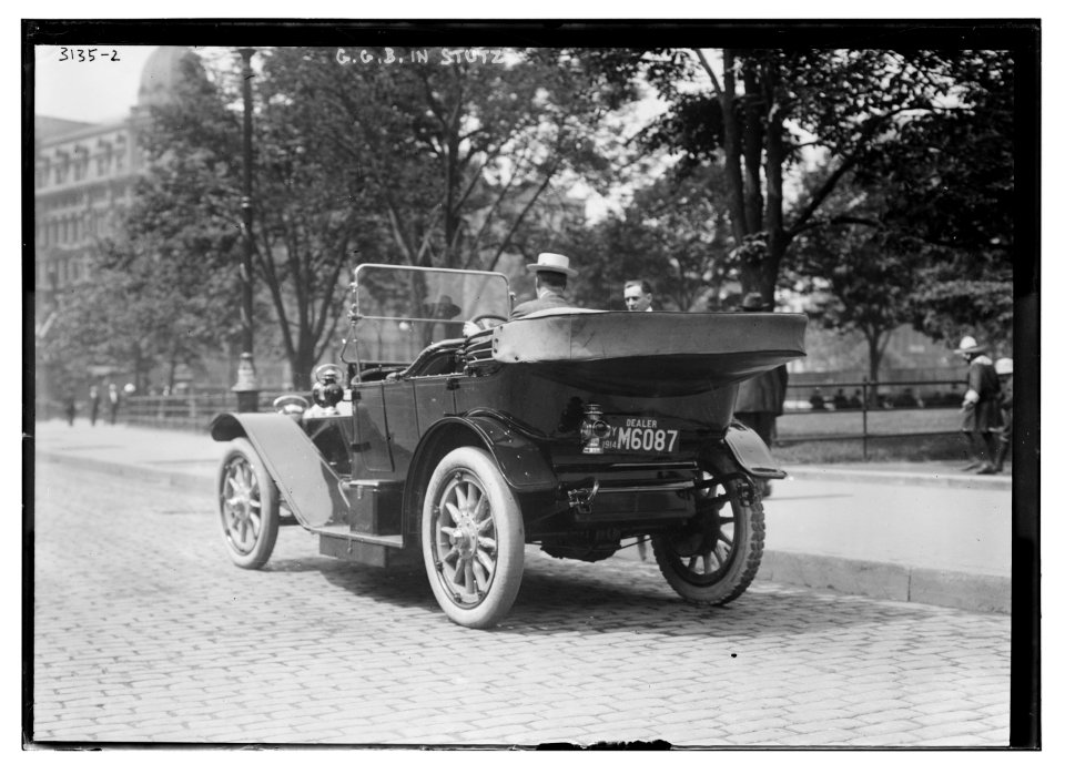 G.G.B. (i.e., George Grantham Bain) in Stutz LCCN2014696451