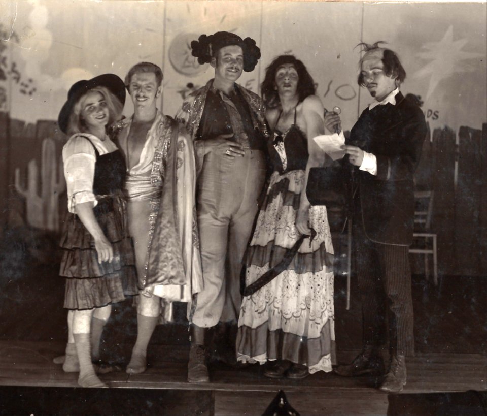 G.I. Carmen principals in original costumes