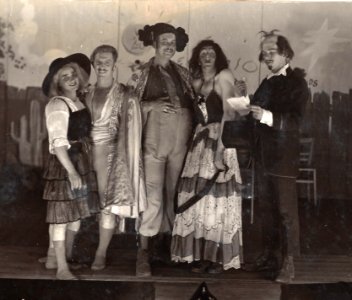 G.I. Carmen principals in original costumes