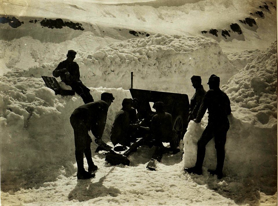 G.K.B.2-3 M.15. auf der Rattendorfer-Alpe. (2-5.1917.) (BildID 15500666)
