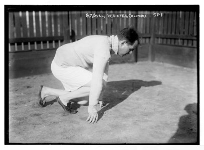G.T. Bull, sprinter, Columbia (University, New York) LCCN2014680279