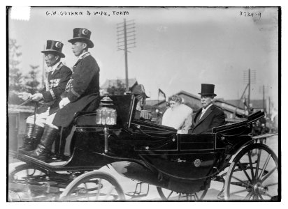 G.W. Guthrie & wife, Tokyo LCCN2014700798