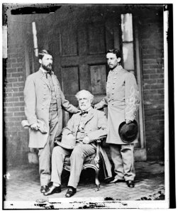 G.W.C. Lee, Robert E. Lee, Walter Taylor LOC cwpb.06233
