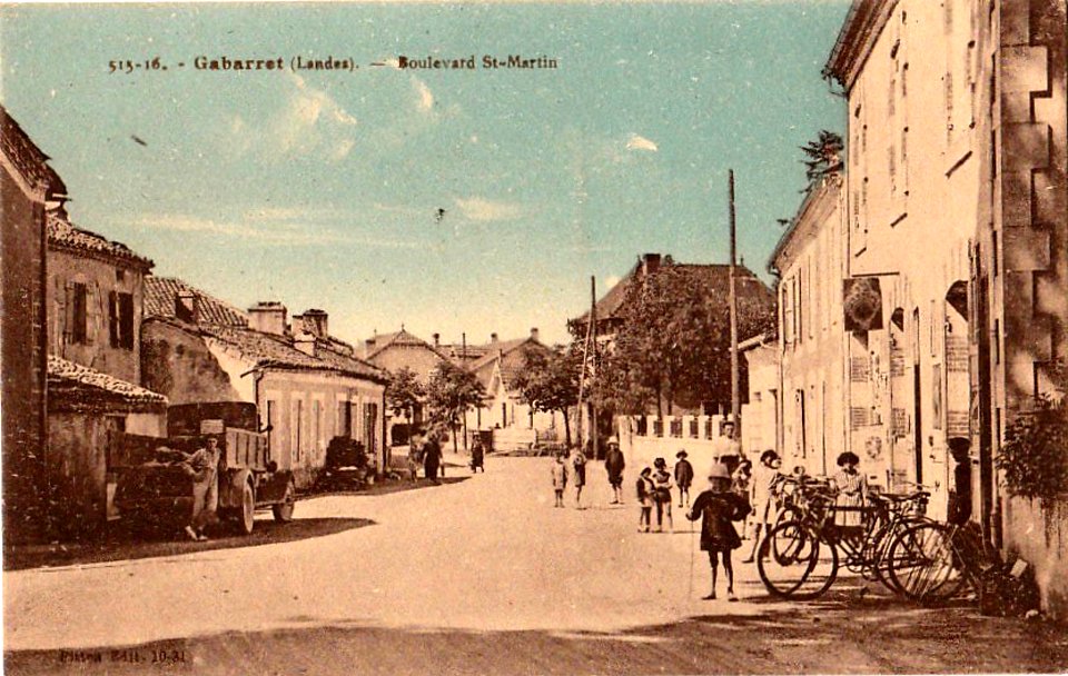 Gabarret (Landes) - boulevard Saint-Martin 1