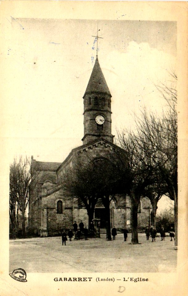 Gabarret (Landes) - Eglise 1