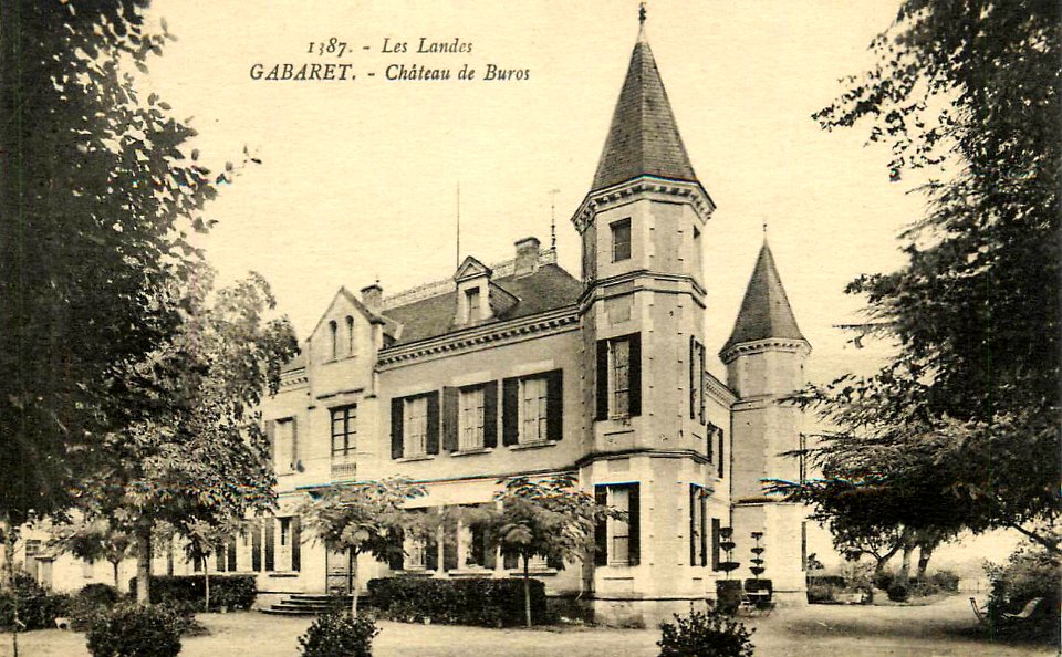 Gabarret (Landes) - Château de Buros 1