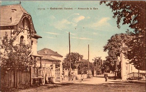 Gabarret (Landes) - avenue de la Gare 1