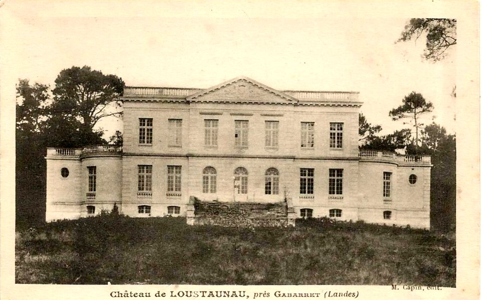 Gabarret (Landes) - Château de Loustaunau 1