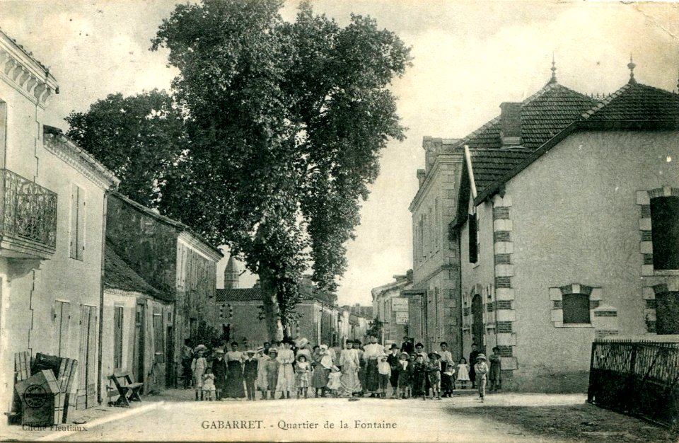 Gabarret (Landes) - Quartier de la Fontaine 1