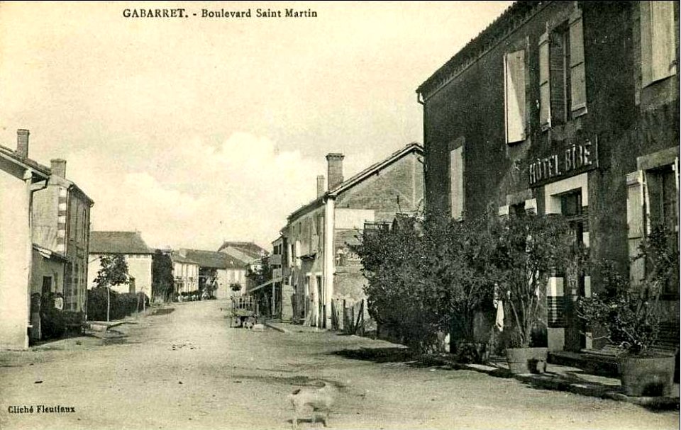 Gabarret (Landes) - boulevard Saint-Martin 2