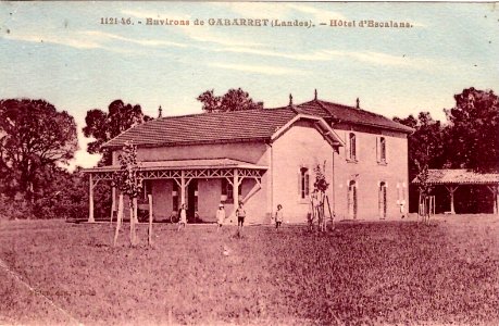 Gabarret (Landes) - Hôtel d'Escalans