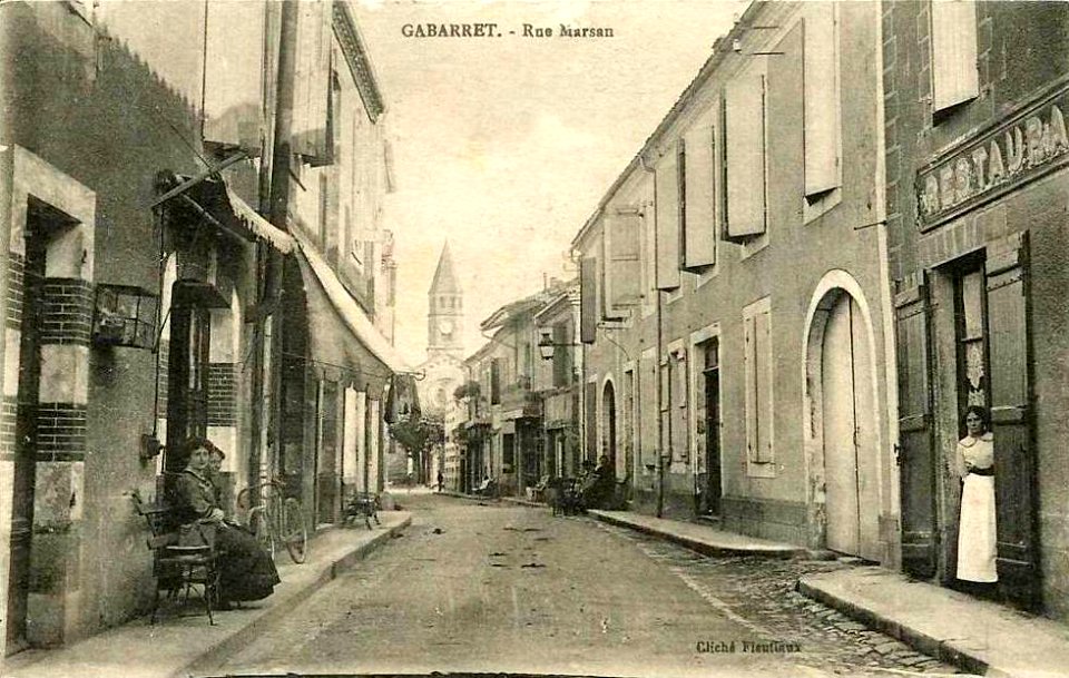 Gabarret (Landes) - rue Marsan 5