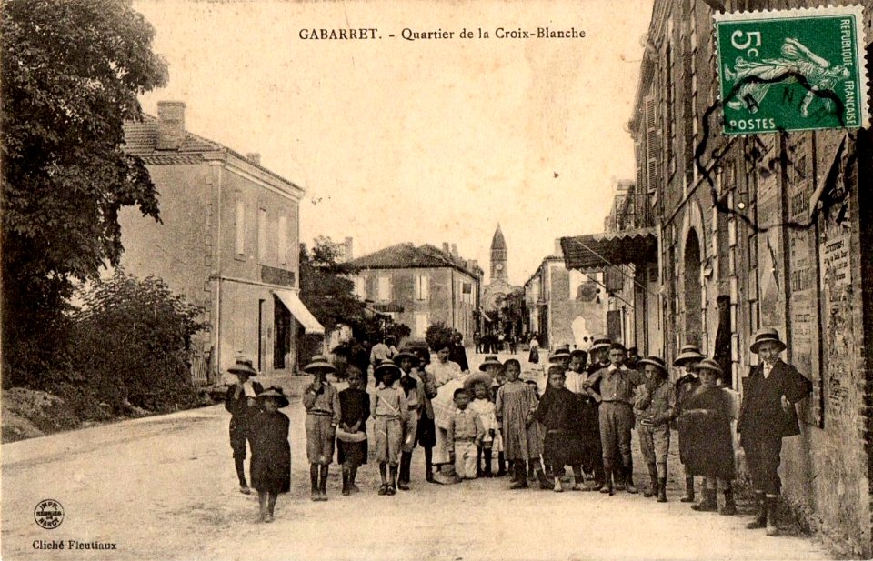 Gabarret (Landes) - Quartier de la Croix-blanche 1