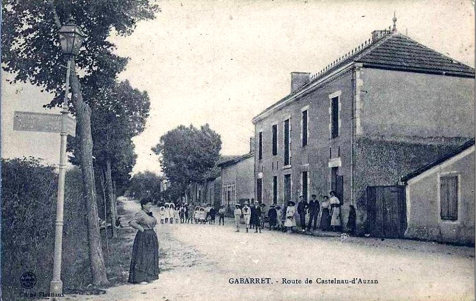 Gabarret (Landes) - route de Castelnau-d'Auzan 1