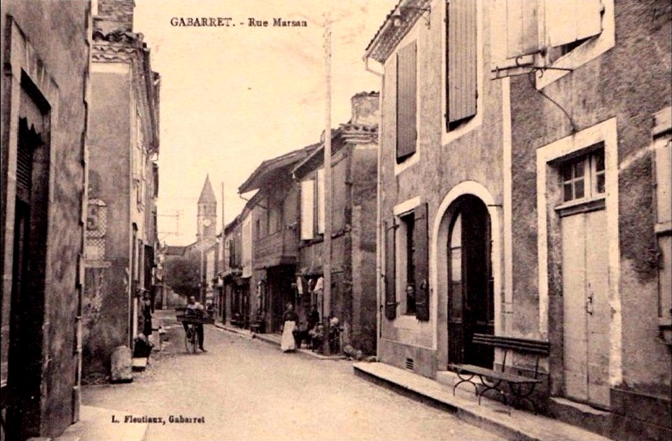 Gabarret (Landes) - rue Marsan 3