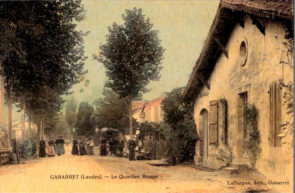 Gabarret (Landes) - Quartier rouge 1