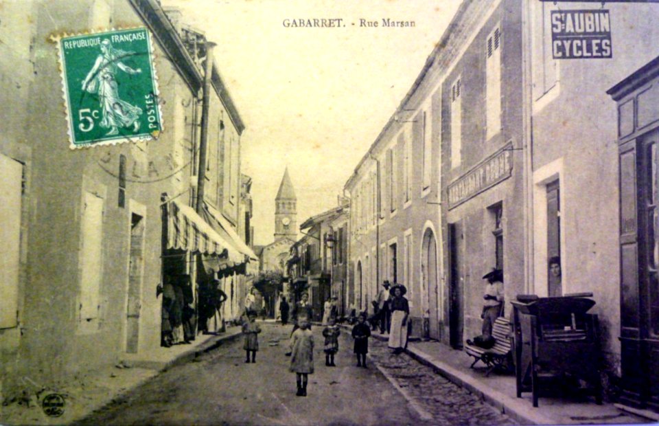 Gabarret (Landes) - rue Marsan 7