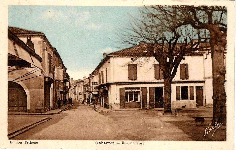 Gabarret (Landes) - rue du Fort 3