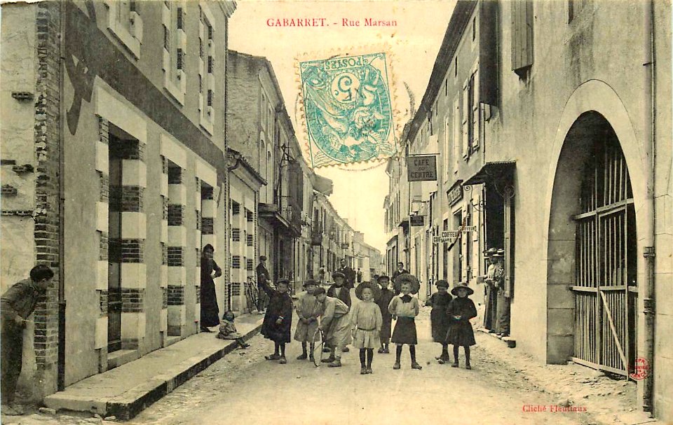 Gabarret (Landes) - rue Marsan 4