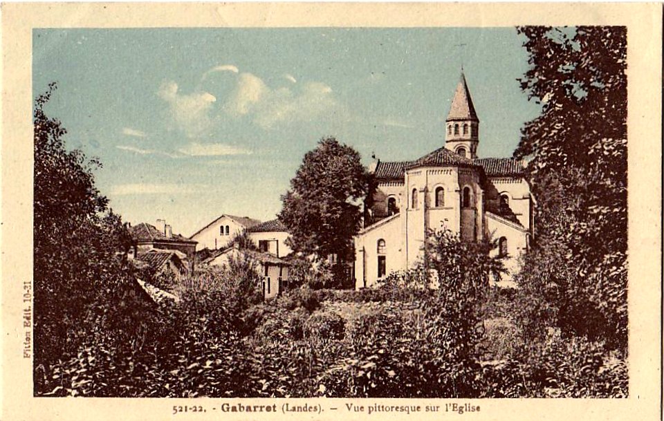 Gabarret (Landes) - vue générale 1