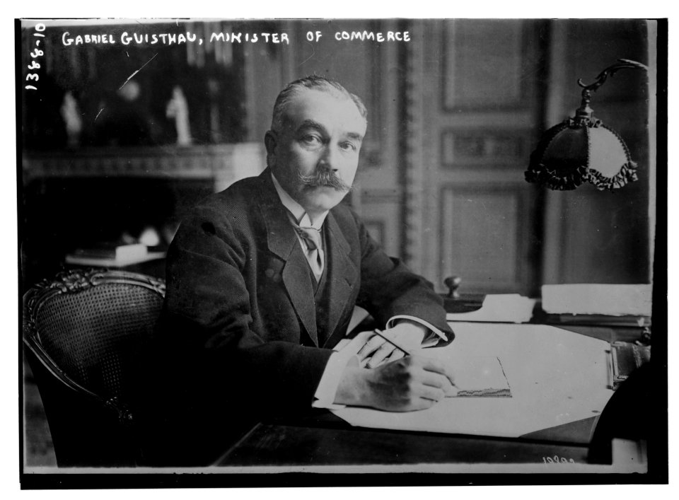 Gabriel Guisthau, Minister of Commerce LCCN2014687595