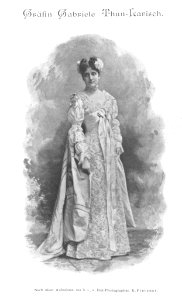 Gabriele Thun Larisch 1901 Pietzner
