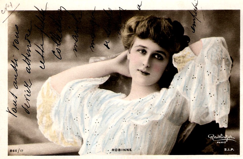 Gabrielle Robinne, by Reutlinger