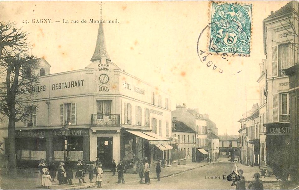 Gagny.Rue de Montfermeil.Carrefour