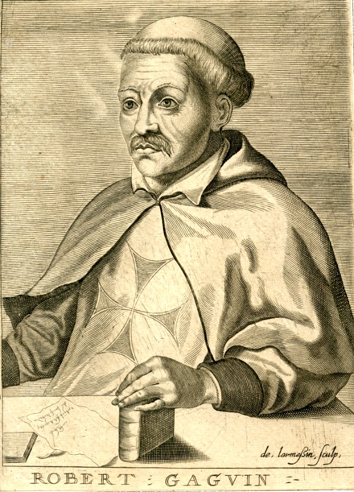 Robert Gaguin par Nicolas III de Larmessin