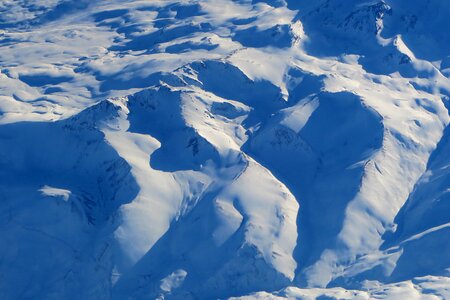 Winter panoramic nature