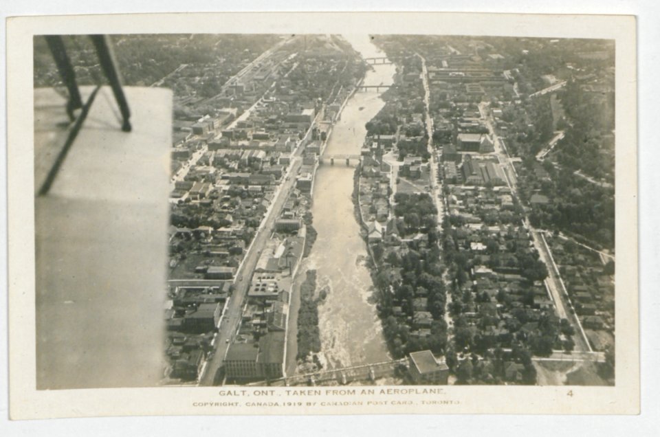 Galt Ontario from the Air (HS85-10-36355) original