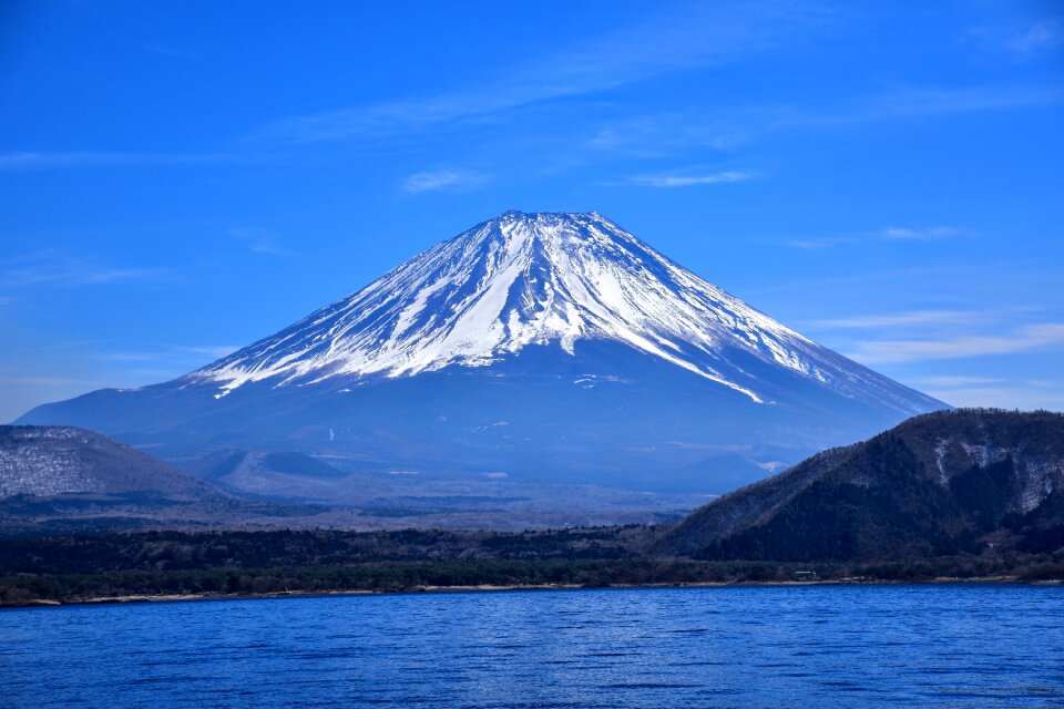 Mountain waters mt fuji