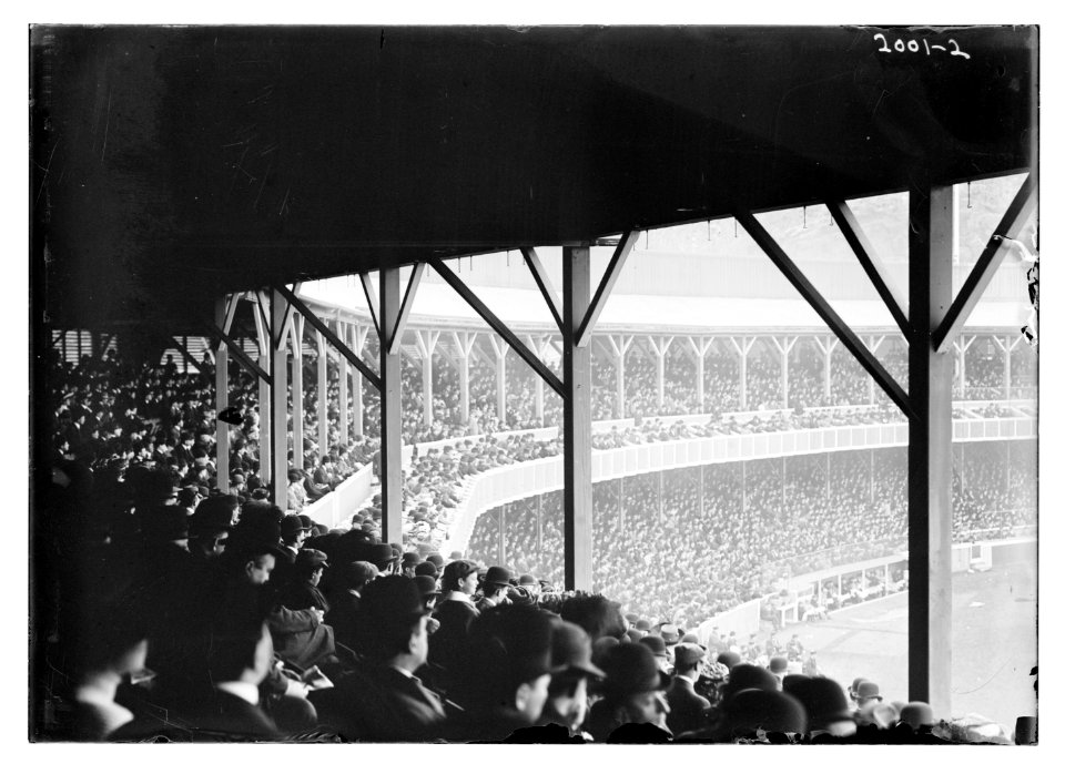 Game between Boston NL and New York NL at Polo Grounds (baseball) LCCN2014687903