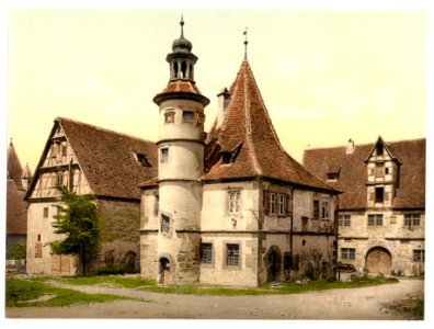 Gamekeepers house (i.e.Hegereiterhaus), Rothenburg (i.e. ob der Tauber), Bavaria, Germany-LCCN2002696186