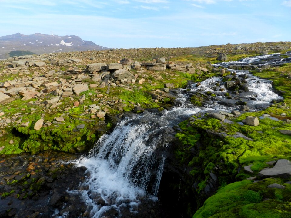 Mountain stream mountains landscape