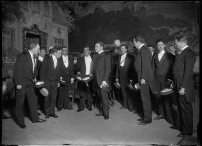 Gamla Heidelberg, Svenska teatern 1903. Föreställningsbild - SMV - SvT049